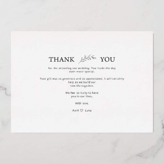 Botanische bruiloft Real Roos Golde Cut Paper Effe Folie Uitnodiging (Achterkant)