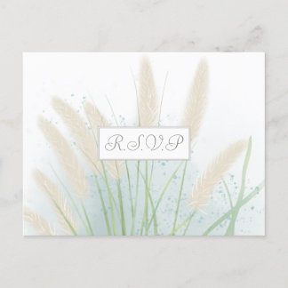 Botanische bruiloft RSVP-Briefkaart Uitnodiging Briefkaart