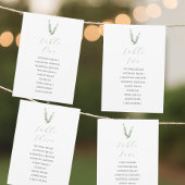 Botanische bruiloft Zitting Grafiek door Tafelplan Kaart