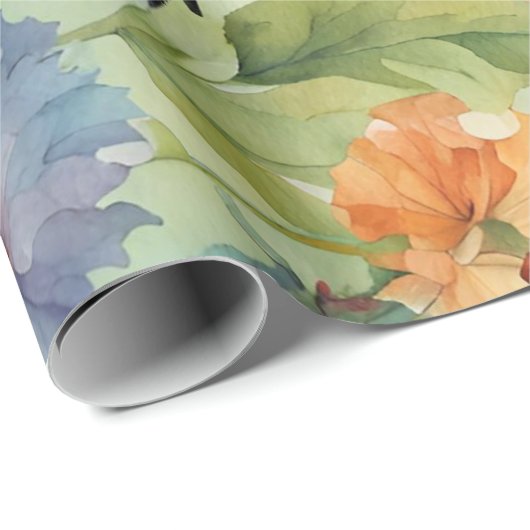 Botanische Bug Symfonie Cadeaupapier (Rol Hoek)