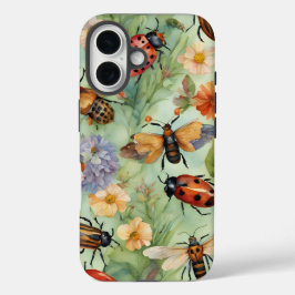 Botanische Bug Symfonie iPhone 16 Hoesje