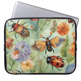 Botanische Bug Symfonie Laptop Sleeve