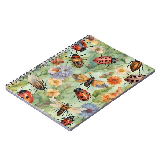 Botanische Bug Symfonie Notitieboek (Linkerzijde)