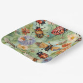 Botanische Bug Symfonie Papieren Bordje (Gebogen)