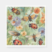 Botanische Bug Symfonie Servet (Voorkant)