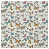Botanische buterflies Luscious Print Stof (Swatch)