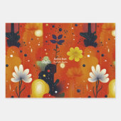 Botanische Cactus Design voor Wellness Business Inpakpapier Vel (Voorkant 3)