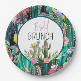 Botanische Cactus+Florals I Bord
