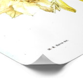 botanische Cactus Poster (Hoek)