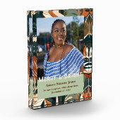 Botanische cadeaus voor Afro-Amerikaanse dochter Fotoblokken (Links)