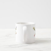 Botanische Caffeïne Molecuul Mok (Achterkant)