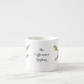 Botanische Caffeïne Molecuul Mok (Voorkant)