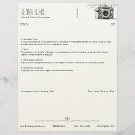 Botanische Camera Fotograaf Contract – Pagina 2 Briefhoofd