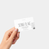 Botanische Camera Logo Fotograaf Badge (Handheld)