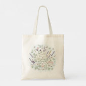 botanische Canvas tas (Achterkant)