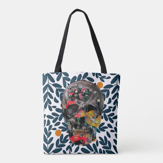 Botanische Canvas tas (Achterkant)