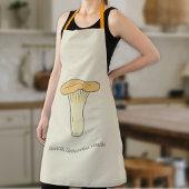 Botanische Chanterelle paddenstoel Apron Schort
