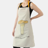 Botanische Chanterelle paddenstoel Apron Schort (Insitu)