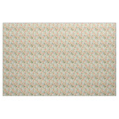 botanische charme - herfst Aardbeientuin Groen Stof (Yard (91,4 cm))