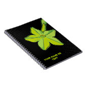 Botanische Chartreuse: De 'Lime Green' Nicotiana Notitieboek (Rechterzijde)