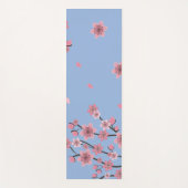 Botanische Cherry Blossom Falling Petals Patroon Yogamat (Voorkant)
