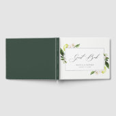 Botanische citroenen bruiloft gastenboek (Volledig)