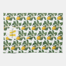  botanische citroenen familienaam theedoek