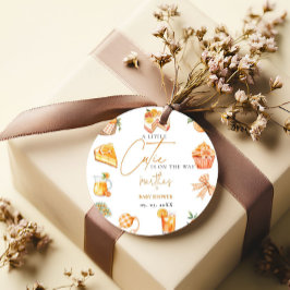 Botanische citrus sinaasappel Cutie Zomer Baby sho Bedankjes Labels