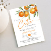 Botanische Citrus Sinaasappel Kleine Cutie Baby sh Kaart