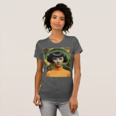  Botanische Collage T-shirt (Voorkant volledig)
