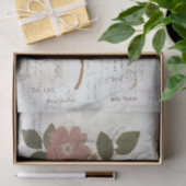 botanische collage - Weefselpapier Tissuepapier (Geschenk)