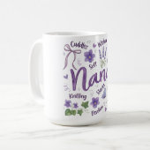 Botanische Coquette Moederdag/Oma Koffiemok (Voorkant links)