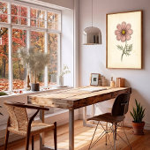 Botanische Cosmos Muur Kunstprint Poster