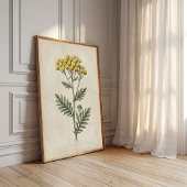Botanische Cottage Vintage Wandkunst Canvas Poster
