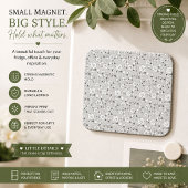 Botanische Cottagecore Bureaumat Geschenk Magneet