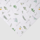 Botanische Cottagecore Decoupage Tissuepapier (Detail)