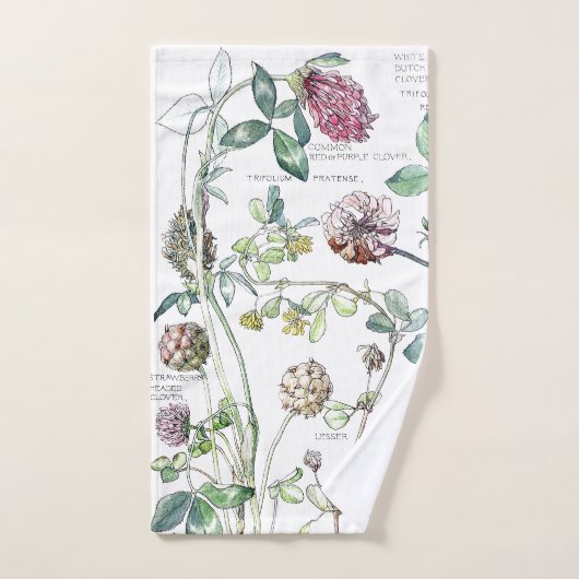 Botanische  Cover Flowers Bath Towel Set Bad Handdoek (Handdoek)