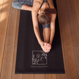 Botanische Crest | Tijdloze Monogram Yoga Mat