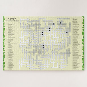 Botanische Crossword 156 planten om Funny Giant te Legpuzzel