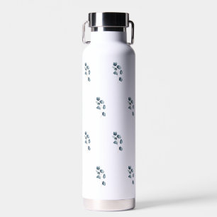 Botanische Cute Elegante Watercolor giveaway Waterfles