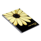 Botanische Dageraad: De 'Buttermilk' Osteospermum  Notitieboek (Rechterzijde)