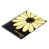 Botanische Dageraad: De 'Buttermilk' Osteospermum  Notitieboek (Linkerzijde)