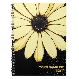 Botanische Dageraad: de 'Buttermilk' Osteospermum Notitieboek