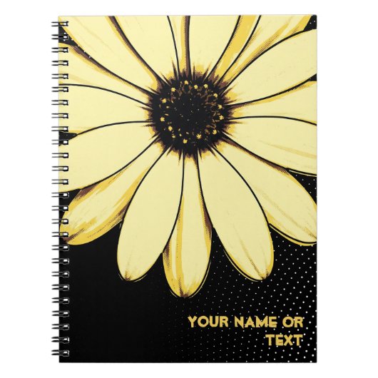 Botanische Dageraad: De 'Buttermilk' Osteospermum  Notitieboek (Voorkant)