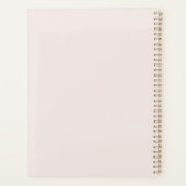  Botanische Dahlia Bloemenplanner Planner (Achterkant)