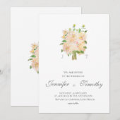 Botanische dahlia kaart (Voorkant / Achterkant)