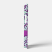 Botanische damasmolen paarse smaragdald Case-Mate iPhone case (Achterkant / Rechts)