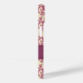 Botanische damast roze pruim eigen naam Case-Mate iPhone case (Achterkant / Rechts)
