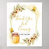 Botanische dank voor de waterverf voor het volgend poster (Voorkant)