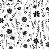 Botanische deken gepersonaliseerd monochroom minim